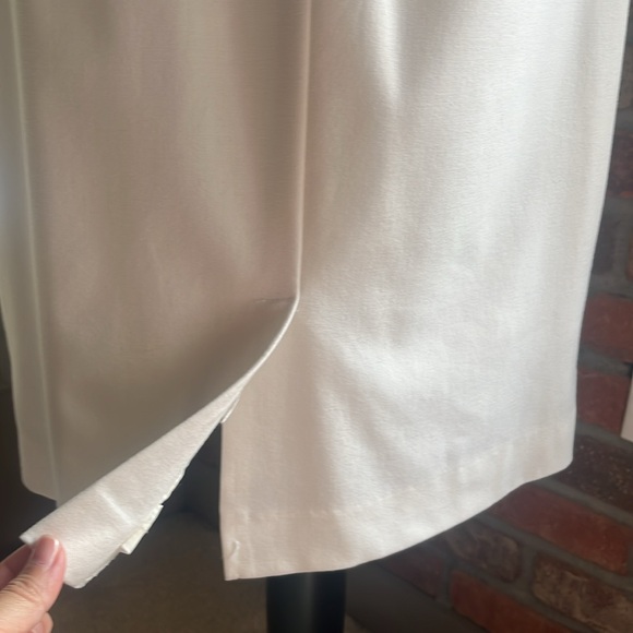 White Calvin Klein Minimalist Dress 4 - Picture 10 of 10